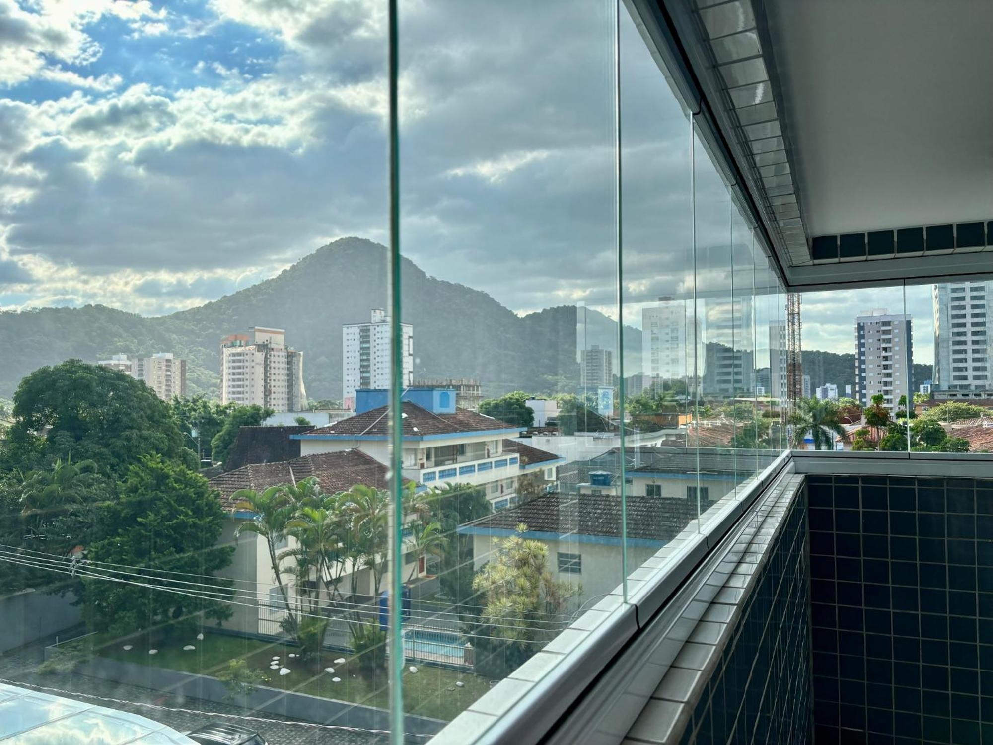 Novo Apto Canto Do Forte, Rua Praia Vista Montanha, Com Wi Fi, Homebeach10, 01 Vaga De Garagem, Melhores Restaurantes Ao Lado Praia Grande  Exterior photo