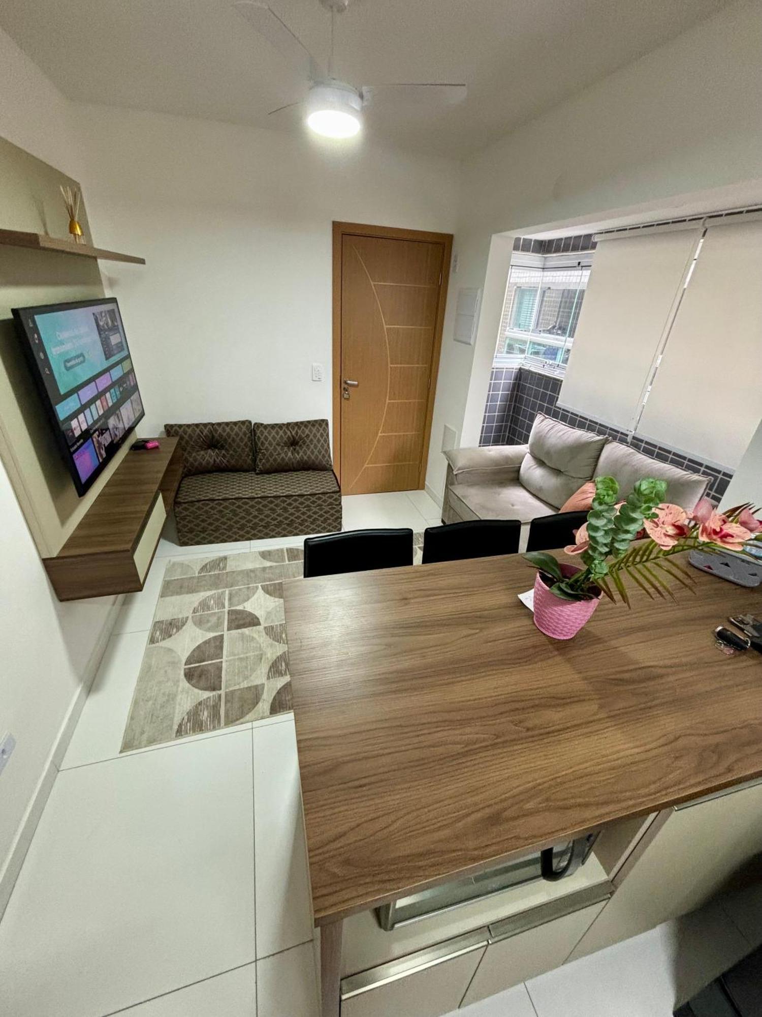 Novo Apto Canto Do Forte, Rua Praia Vista Montanha, Com Wi Fi, Homebeach10, 01 Vaga De Garagem, Melhores Restaurantes Ao Lado Praia Grande  Exterior photo